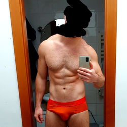 OnlyFans Model Alexios in a Fitness Shoot