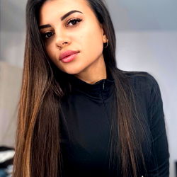 Stylish Model Posing for a Selfie