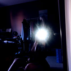 Canadian Model Ann in a Private Space