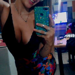 Stylish Woman in Colorful Swimsuit Pose