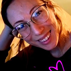 Smiling Woman with Glasses