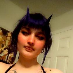 Bunni: Emo Style with Horns and Rope Hair