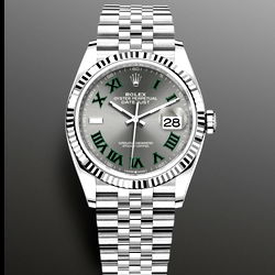 Luxury Rolex Watch with Datejust Feature, Ajax Alessandro Model