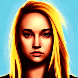 Stylized Portrait of Veritas, an OnlyFans Model