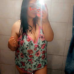 Model Showcasing in Bathroom