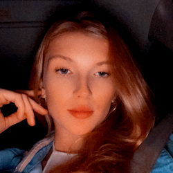 Beautiful young woman posing for photo