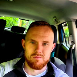 Intense Portrait of Harvey Daniels