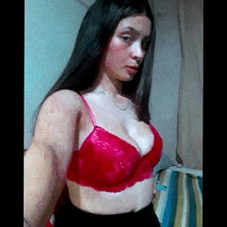 Onlyfans Model in Red Lingerie