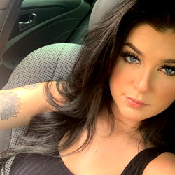 Seductive Model in a Car