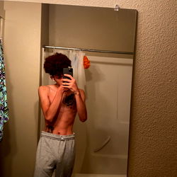 Yungbuck08 in the bathroom mirror