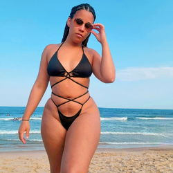 Model Scorpio_Queen on Beach