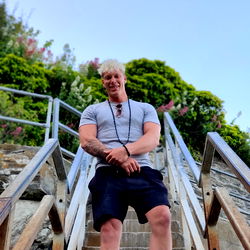 Ashley Stone at the Stairs