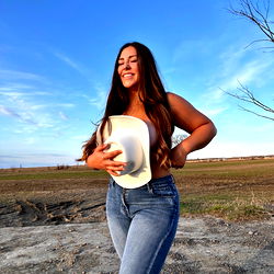 Daphnee in Rural Scene