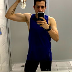 Fit and Motivated Gym-goer