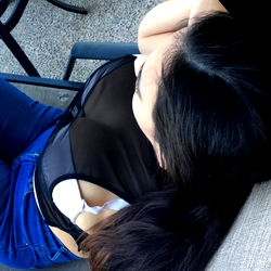 Relaxed at the Patio