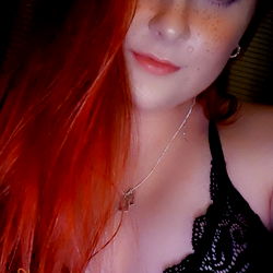 Red-headed model Alex