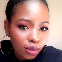 Woman with Afro Hairstyle