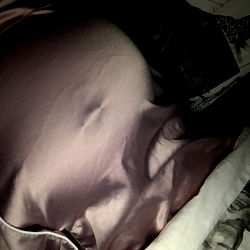 Pink and Red Pillow, A Peek at a Relaxing Night