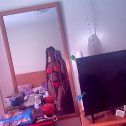 A Stylish Model Pose in a Neatly Arranged Room