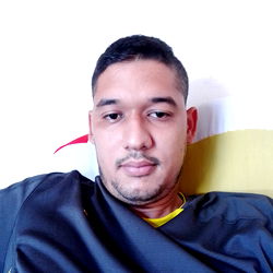 Aaron Horse, a young man posing for a photo