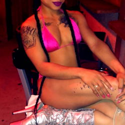 Model Dream Strikes an Elegant Pose