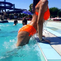 Andreea Mary - Swimming in an Infinity Pool