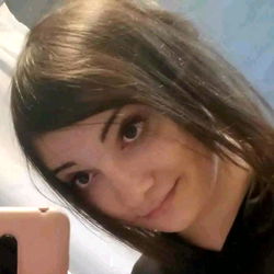 Young Female with a Serious Expression