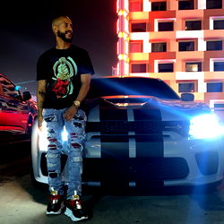 Fashionable Model Striking Pose