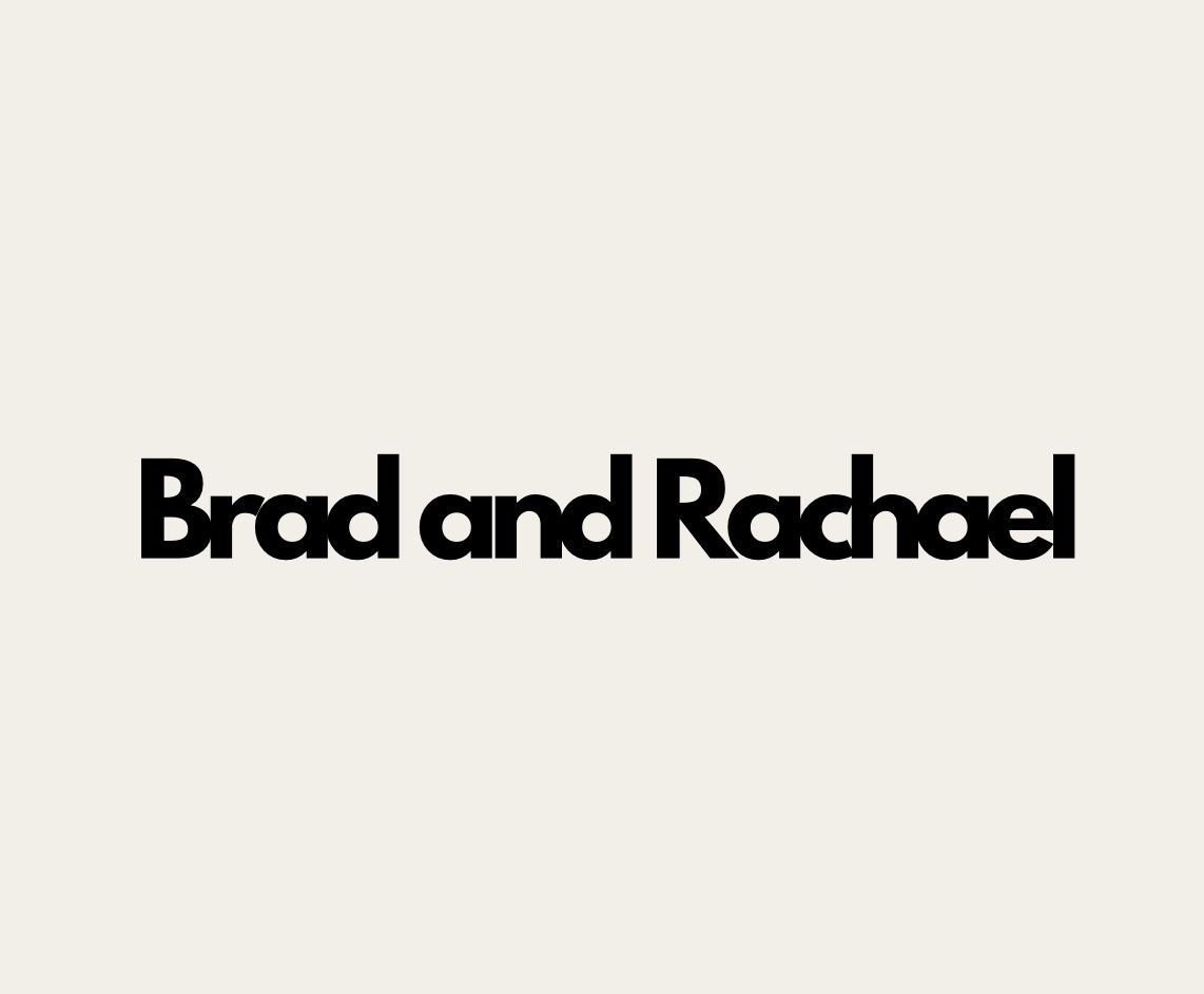 Brad and Rachael photo