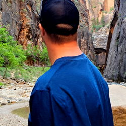 Traveling Adventurer in Grand Canyon