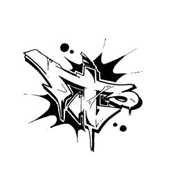 Graffiti Style Tevin Tag