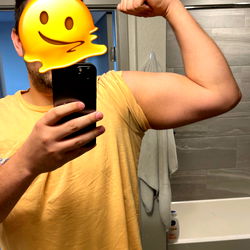 A Fitness Enthusiast Showcasing a Strong Physique