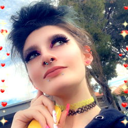 Casually Styled Lady Smiling at Phone