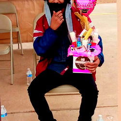 Hilarious Scene at an Indoor Event