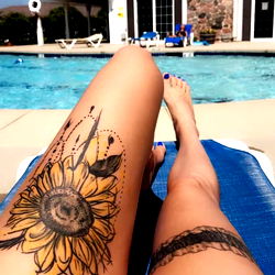 Tattoos by AJ - Anastasia Jean on a Sunny Day