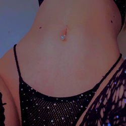 Bongbabez in a shimmering bodysuit