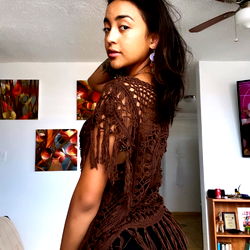 Angeline, Alluring in a Rustic Tavern