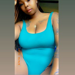 Model Angel in Turquoise One-Piece Swimsuit, Sensual and Sexy