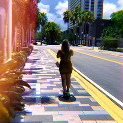 Vibrant Florida Street Photograph