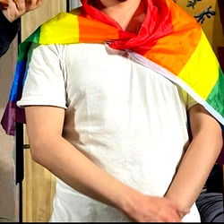 Andy Mask at Pride Parade in Chile, 2021