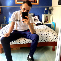 Stylish Young Man in Casual Attire