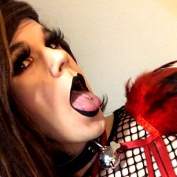 Stylish Gothic Vampire Look in OnlyFans Model Photo