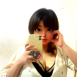 A Model's Post-Shoot Smile