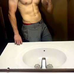 Onlyfans2708 in Bathroom Mirror