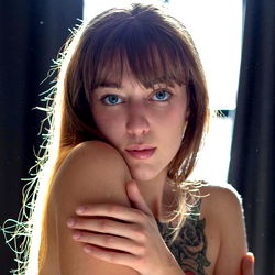 Intimate Photograph of Online Model Ali Suicide, 18 years old
