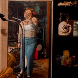 Cheyenne, OnlyFans Model in a Home Studio Setting