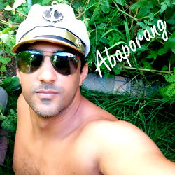 Abaporang in a Navy Uniform