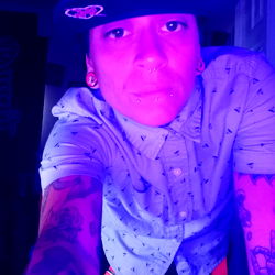 Fashionable Model Caddy's Selfie