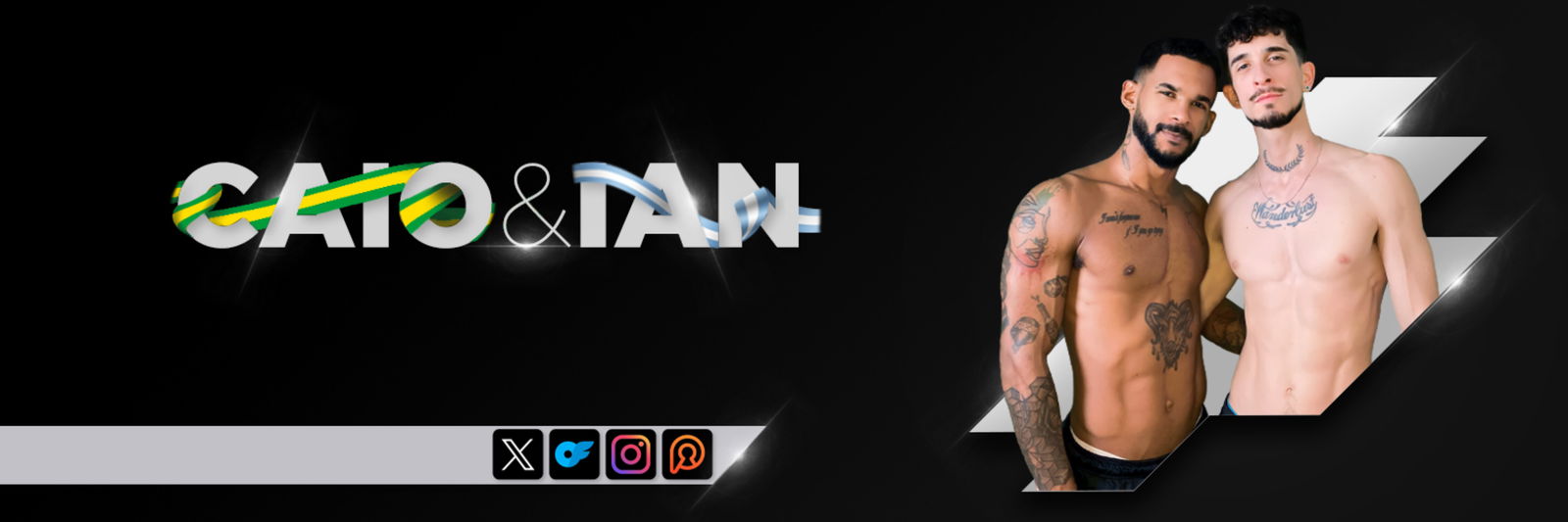 Caio and Ian 👨🏾‍❤️‍👨🏻 photo