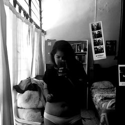 Mexican OnlyFans Model Andy in Selfie